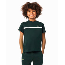 Load image into Gallery viewer, Dark Green &amp; White Stripe T-Shirt