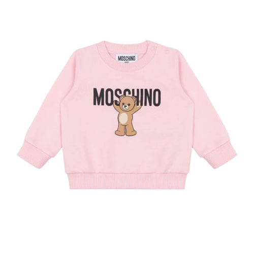 Baby Girls Pink Sweat Top