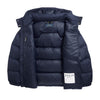 PRE ORDER - Boys Navy Hooded Down Jacket