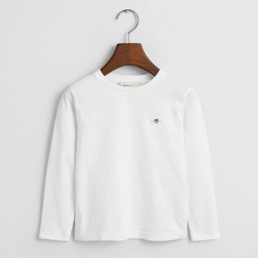 White LS Small Logo Top