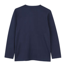 Load image into Gallery viewer, Navy Long Sleeve Logo T-Shirt
