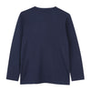 Navy Long Sleeve Logo T-Shirt