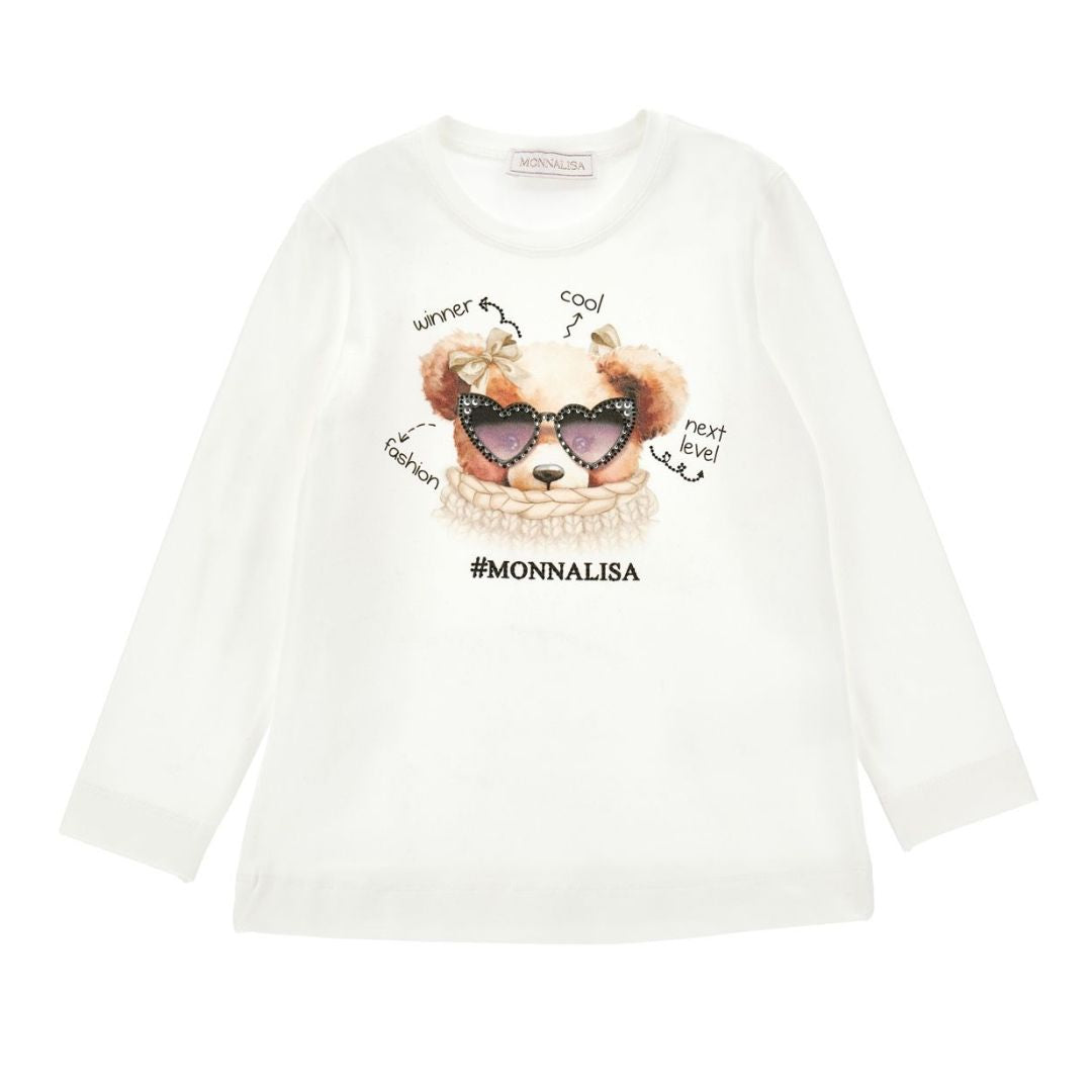 PRE ORDER - Ivory LS Teddy Top