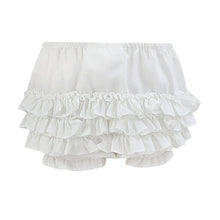 Load image into Gallery viewer, Ivory Frilled Knickers