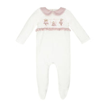 Load image into Gallery viewer, Ivory Velour &quot;Charlene&quot; Ballerina Bear Set