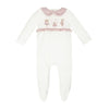 Ivory Velour "Charlene" Ballerina Bear Set