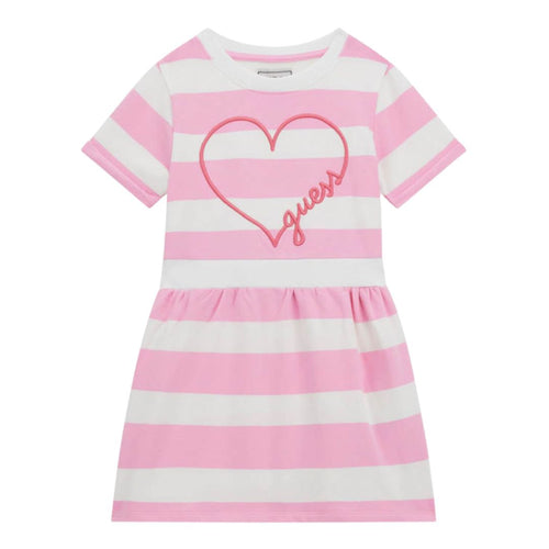 Pink & White Striped Dress