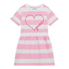 Pink & White Striped Dress