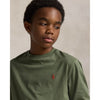 Olive Green Long Sleeve Top