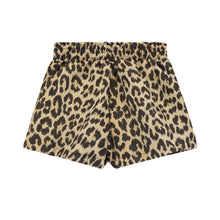 Load image into Gallery viewer, Leopard Shorts &amp; Black Ribbed Jumper Set