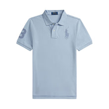 Load image into Gallery viewer, Light Blue Big Pony Polo Shirt