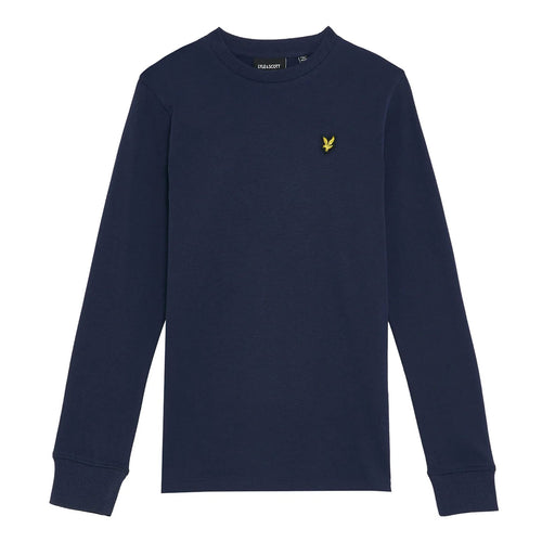 Navy Long Sleeve Logo T-Shirt