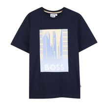 Load image into Gallery viewer, Navy Graphic T-Shirt