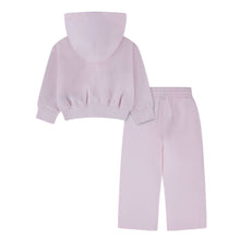 Load image into Gallery viewer, Pink Wide Leg Logo Tracksuit