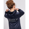 Navy Diamante Bootcut Tracksuit