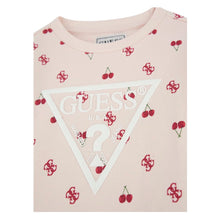 Load image into Gallery viewer, Pink Cherry Sweat Top &amp; Legging Set