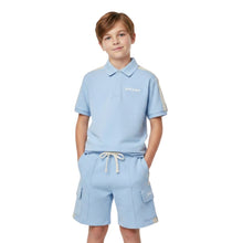 Load image into Gallery viewer, Pale Blue Polo &amp; Shorts Set