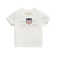Load image into Gallery viewer, Babies White Large Shield T-Shirt