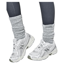 Load image into Gallery viewer, Grey Slouch Socks