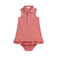 Load image into Gallery viewer, Babies Deep Pink Ruffle Dress &amp; Knickers