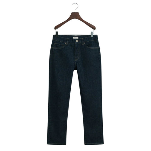 Dark Blue Straight Fit Jeans
