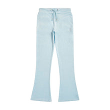 Load image into Gallery viewer, Pale Blue Diamante Bootcut Tracksuit