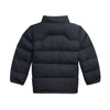 Young Boys Black Hooded Down Jacket