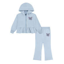 Load image into Gallery viewer, Blue Frilled Butterfly Tracksuit