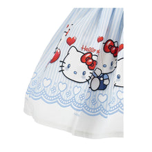 Load image into Gallery viewer, PRE ORDER - Blue &amp; White Hello Kitty Skirt Set