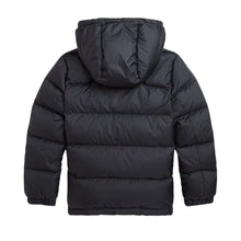 Load image into Gallery viewer, PRE ORDER - Boys Black Hooded Down Jacket