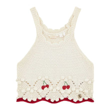 Load image into Gallery viewer, Ivory Crochet Shorts Set