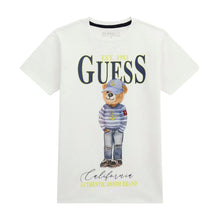 Load image into Gallery viewer, White Teddy Print T-Shirt
