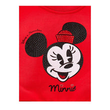Load image into Gallery viewer, PRE ORDER - Red &quot;Minnie&quot; Sweat Top &amp; Jeans Set