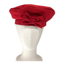 Load image into Gallery viewer, Red Embroidered Pleat Dress, Coat &amp; Hat