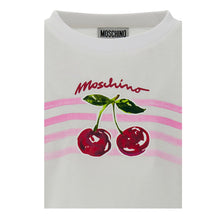 Load image into Gallery viewer, Girls White Cherry T-Shirt