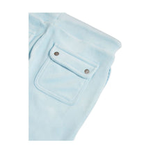 Load image into Gallery viewer, Pale Blue Diamante Bootcut Tracksuit