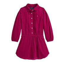Load image into Gallery viewer, Deep Pink Corduroy Dress