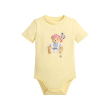 Load image into Gallery viewer, Yellow Polo Bear Bodysuit