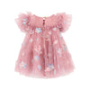 Babies Pink Petal Tulle "Marlowe" Dress