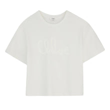 Load image into Gallery viewer, Ivory Script Tonal Logo T-Shirt