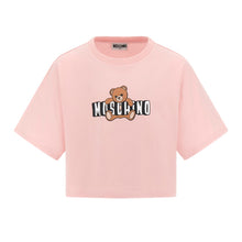 Load image into Gallery viewer, Girls Pink Boxy Toy &amp; Logo T-Shirt
