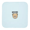 Pale Blue Toy Teddy Blanket