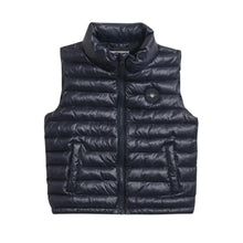 Load image into Gallery viewer, Navy Logo Badge Gilet