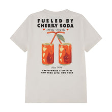 Load image into Gallery viewer, Girls Ivory Cherry Soda T-Shirt
