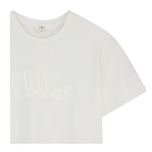 Load image into Gallery viewer, Ivory Script Tonal Logo T-Shirt