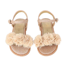 Load image into Gallery viewer, Rose Gold &#39;Carmen&#39; Corsage Sandals