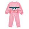 Pink Frilled "Love" Tracksuit