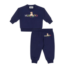 Load image into Gallery viewer, Navy Multi Colour Logo Tracksuit