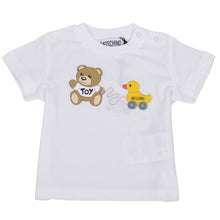 Load image into Gallery viewer, Ivory Bear With Toy T-Shirt