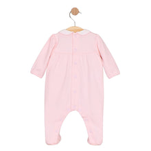 Load image into Gallery viewer, Pink Overlay Babygrow &amp; Hat